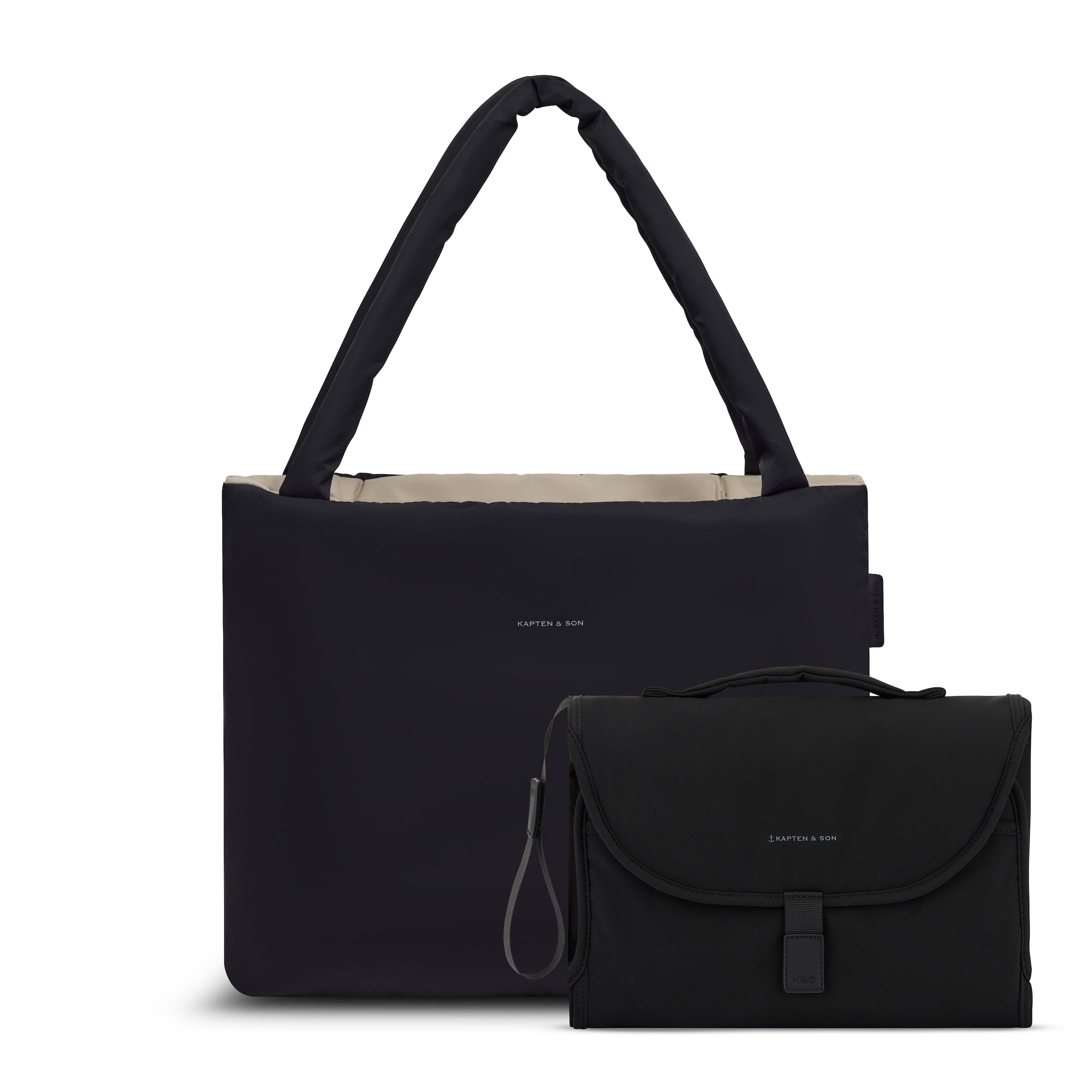 Norva 2in1 Diaper Black/Sand