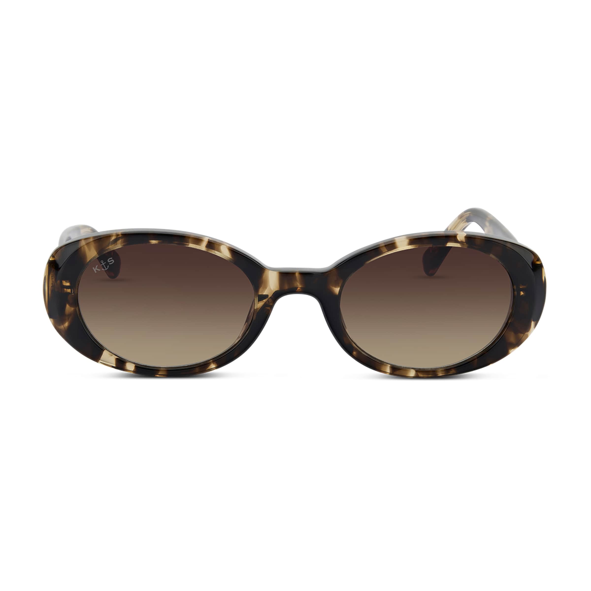 Milan Crystal Tortoise Brown