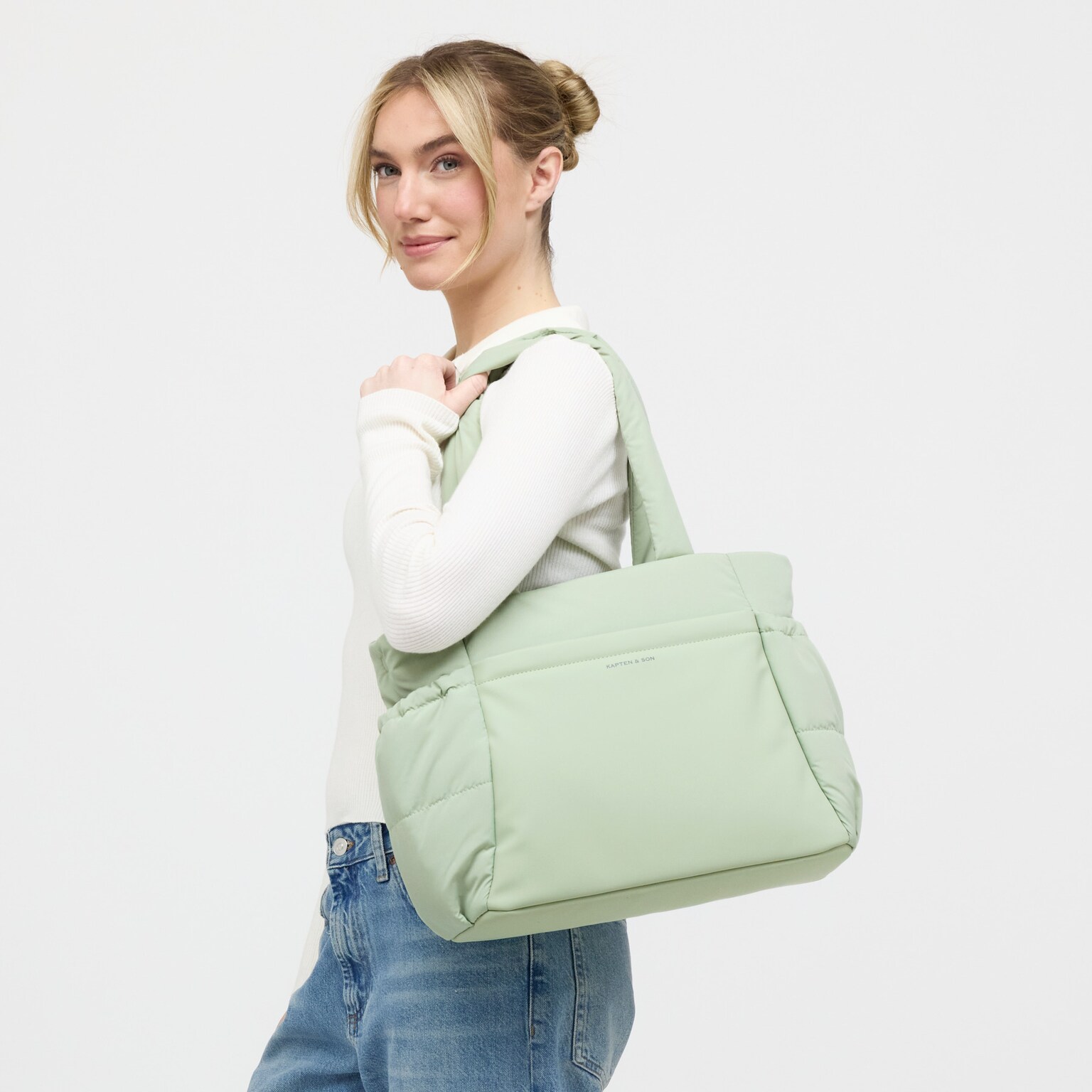 Hellvi Cloud Medium, Hellvi Cloud Medium Soft Green, Soft Green, Afbeelding 2 van 7