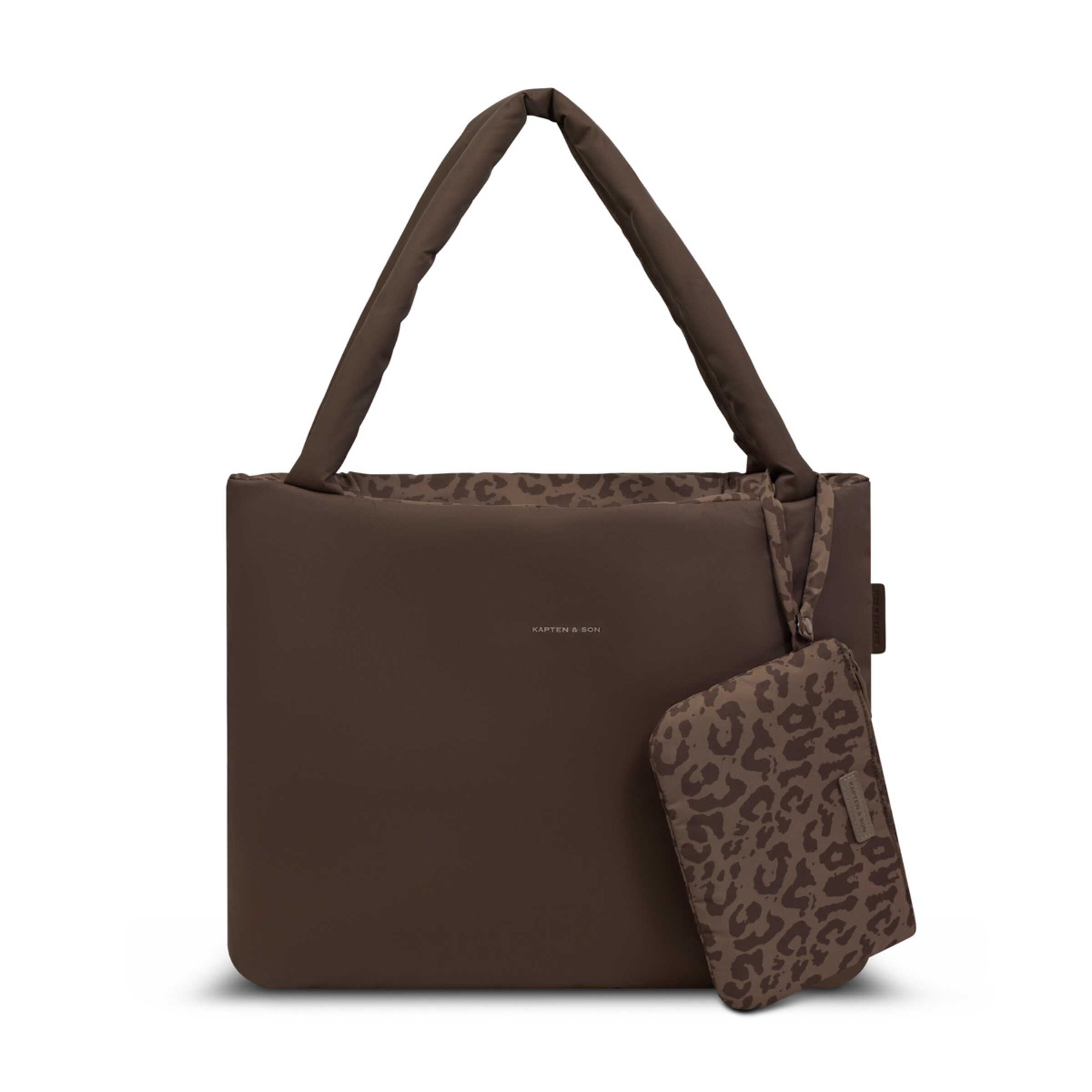 Essentials Pouch Leo Dark Brown