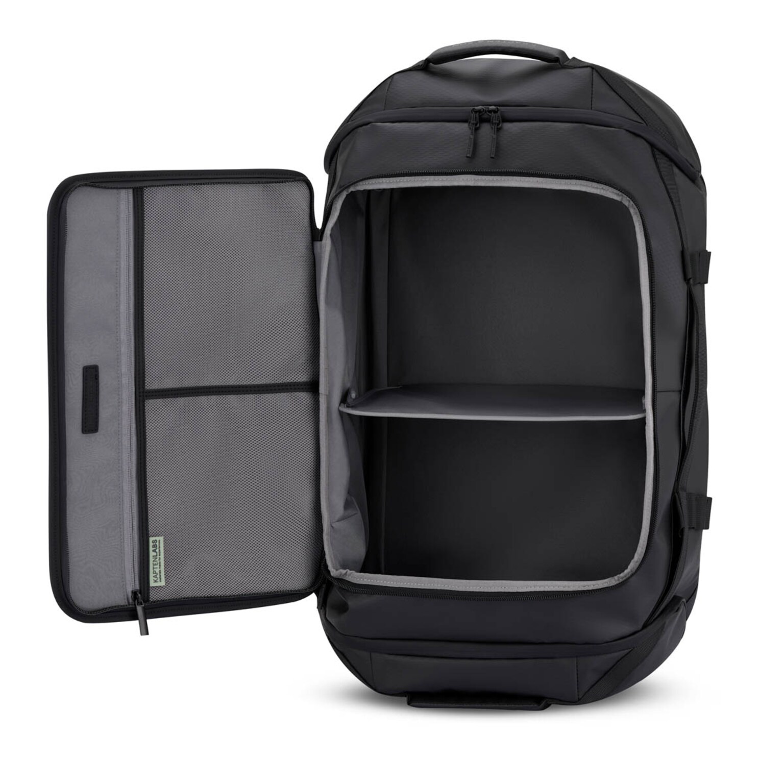 Lisbon Duffle Large, Lisbon Duffle Backpack Large All Black , Zwart, Afbeelding 9 van 15