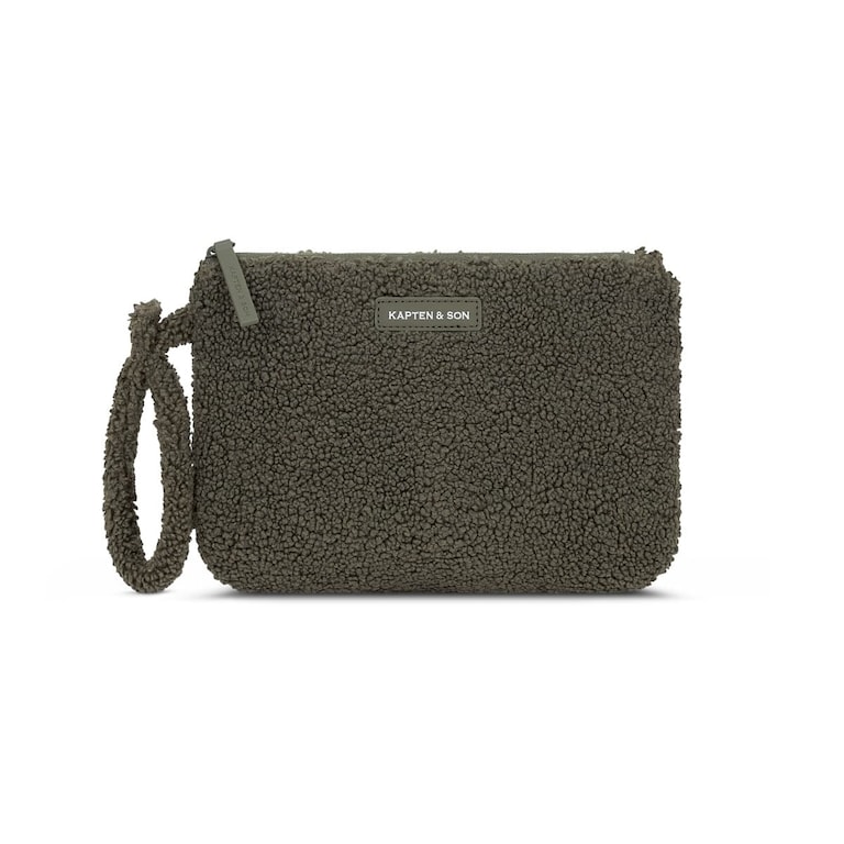 Essential Pouch, Essentials Pouch Fleece Khaki Khaki