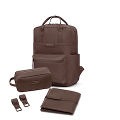 Bergen Pro Diaper, Bergen Pro Diaper Backpack Set Chocolate Brown, Chocolate Brown