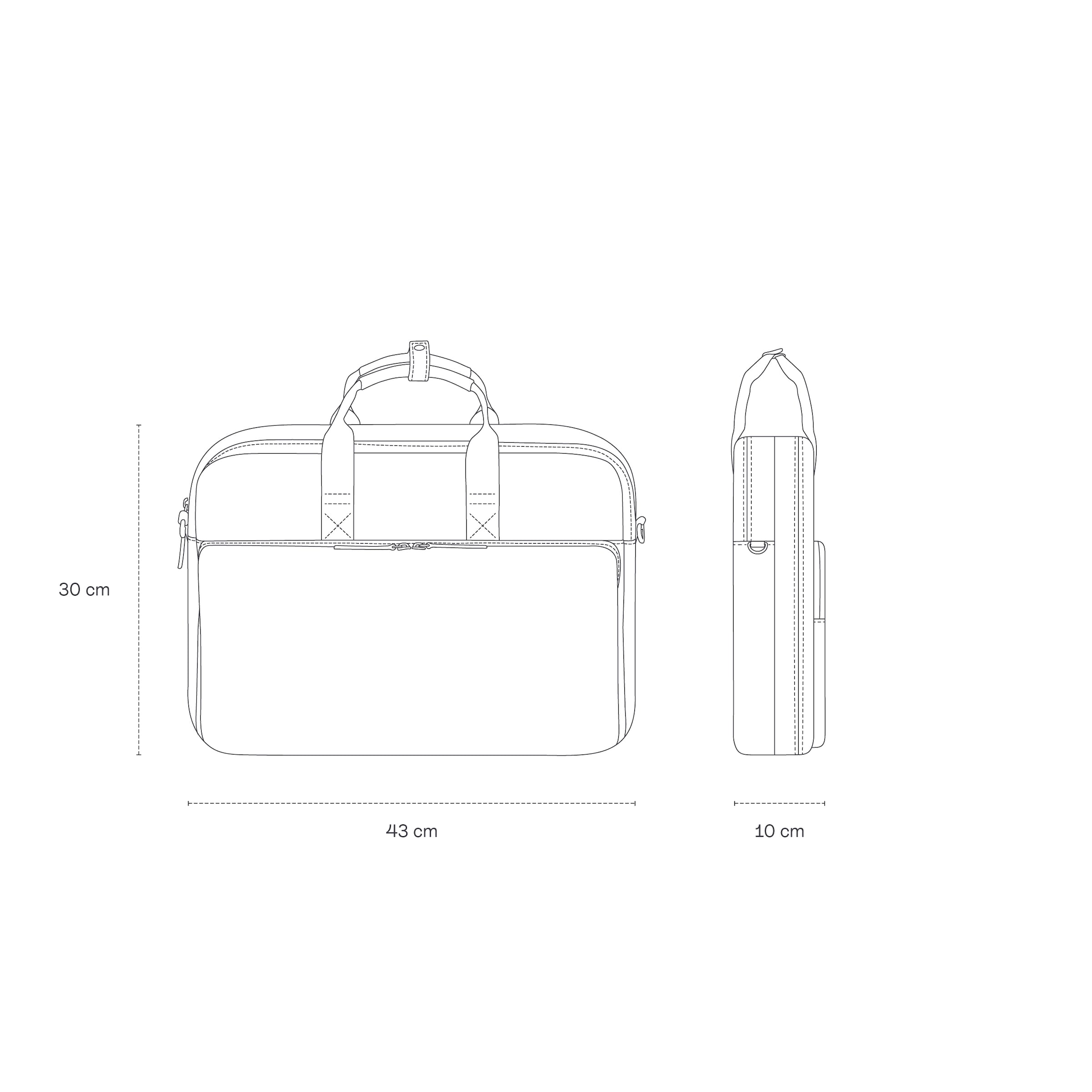 Bodo Laptop Bag All Black