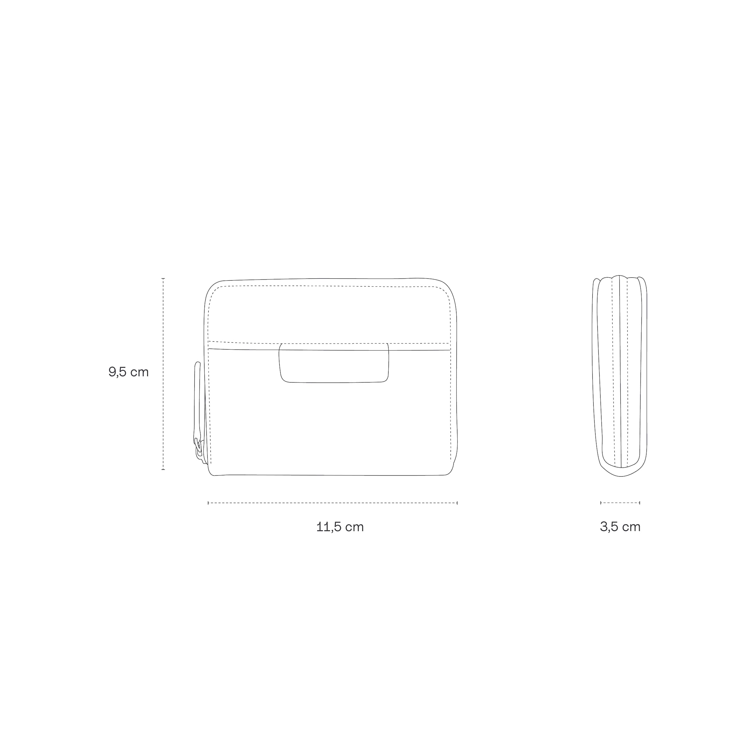 Bergen Pro Wallet Small Muted Sage