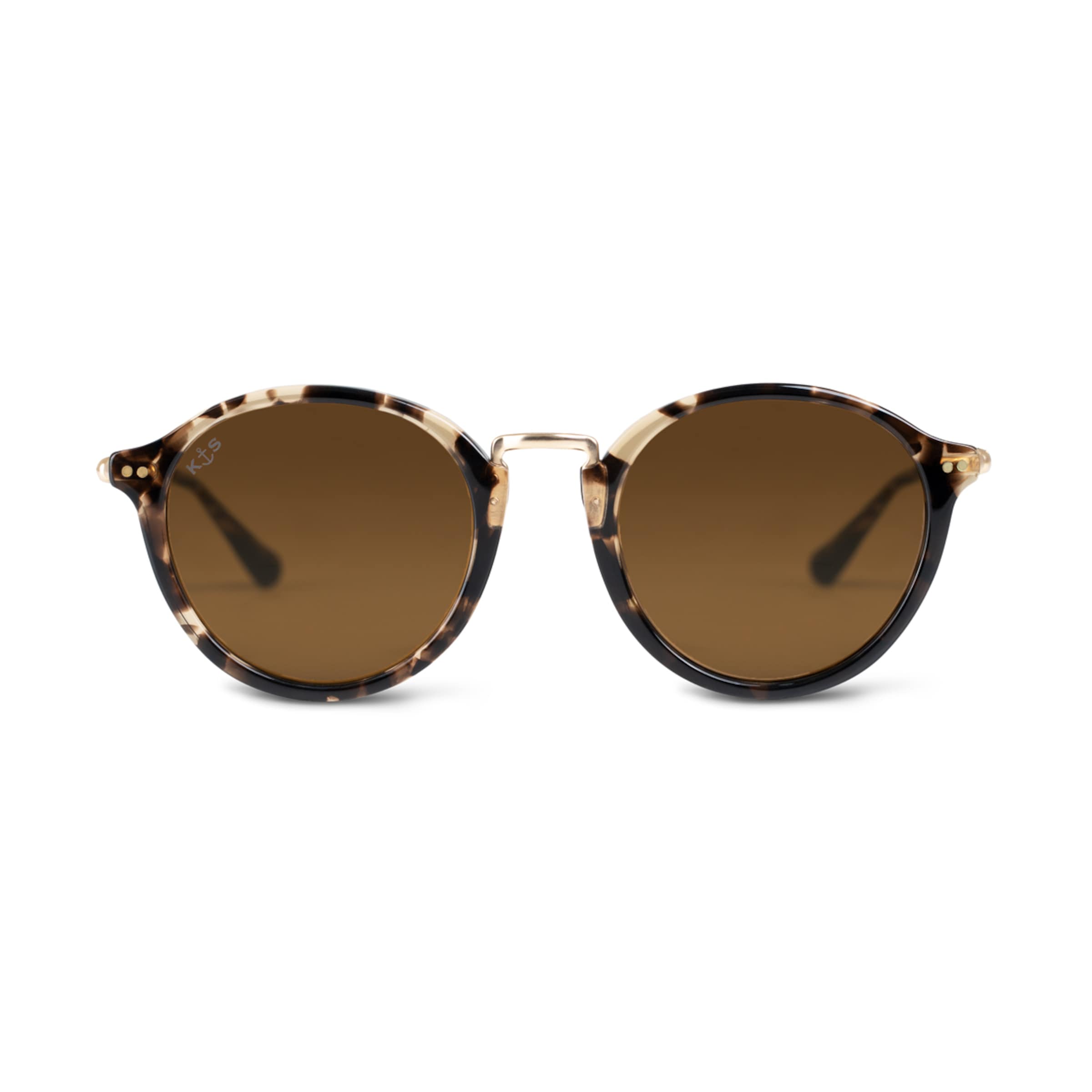 Round 2024 tortoise sunglasses