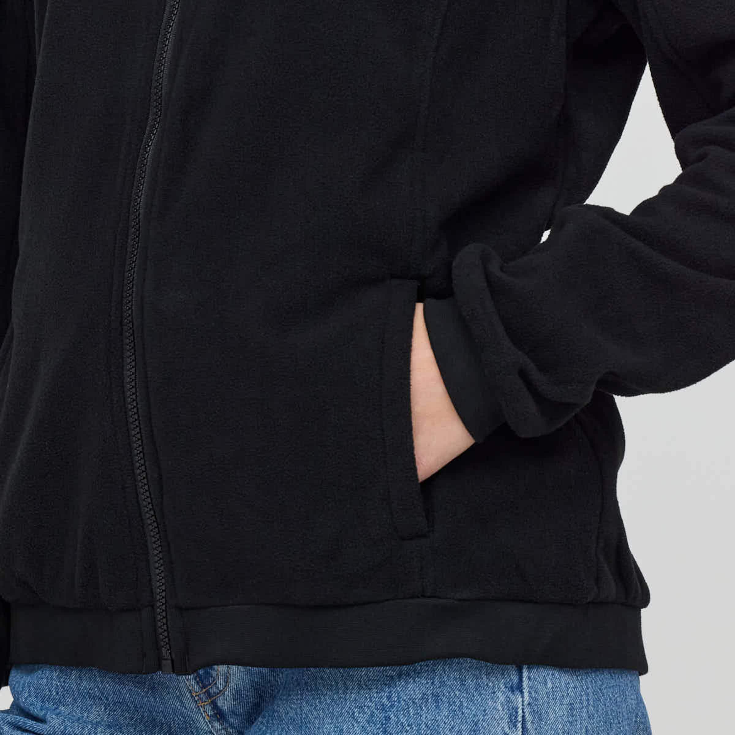 Light Fleece Jacket All Black