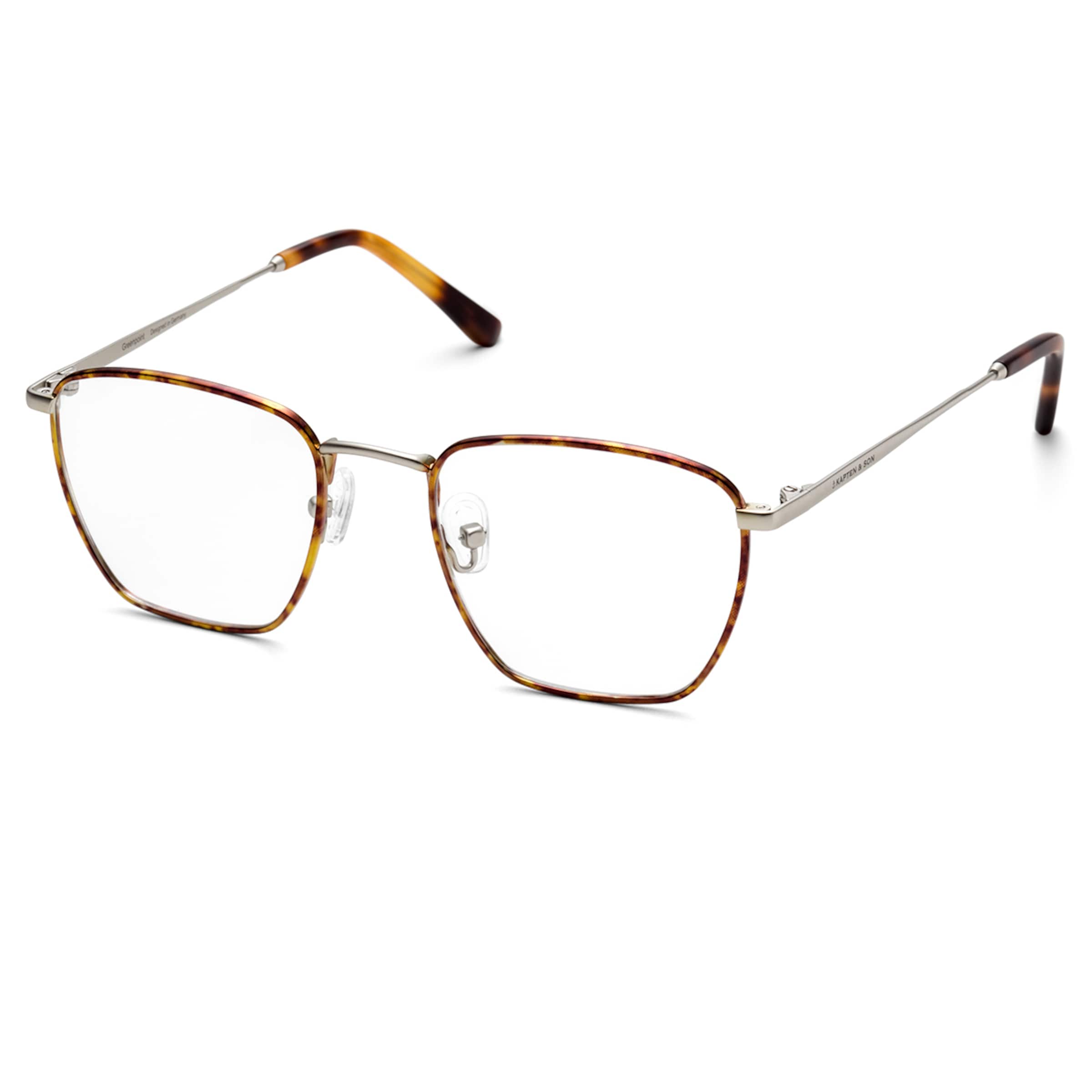 Kpten & Son Greenpoint Matt Silver mit Sehstärke