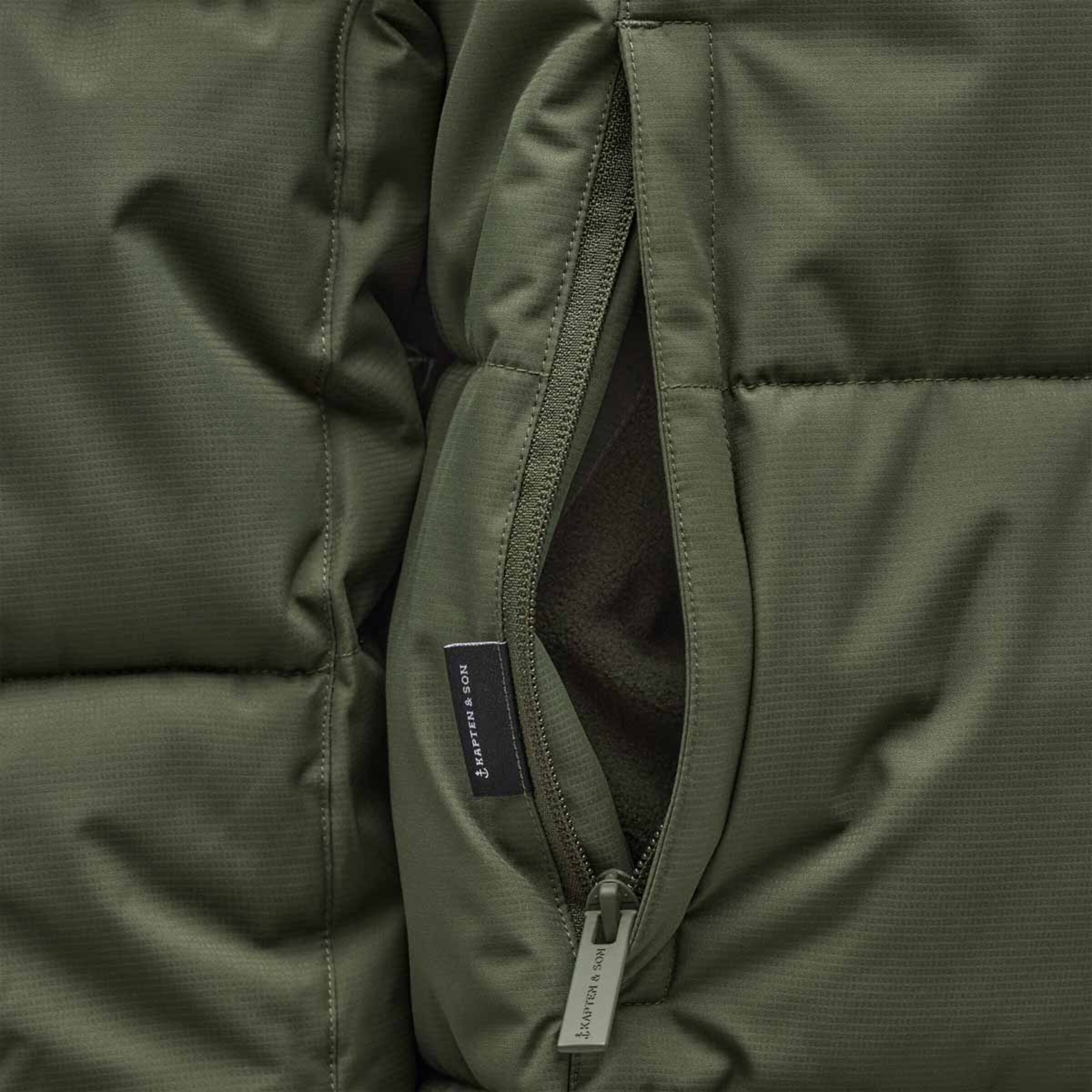 Winter Puffer Jacket Olive