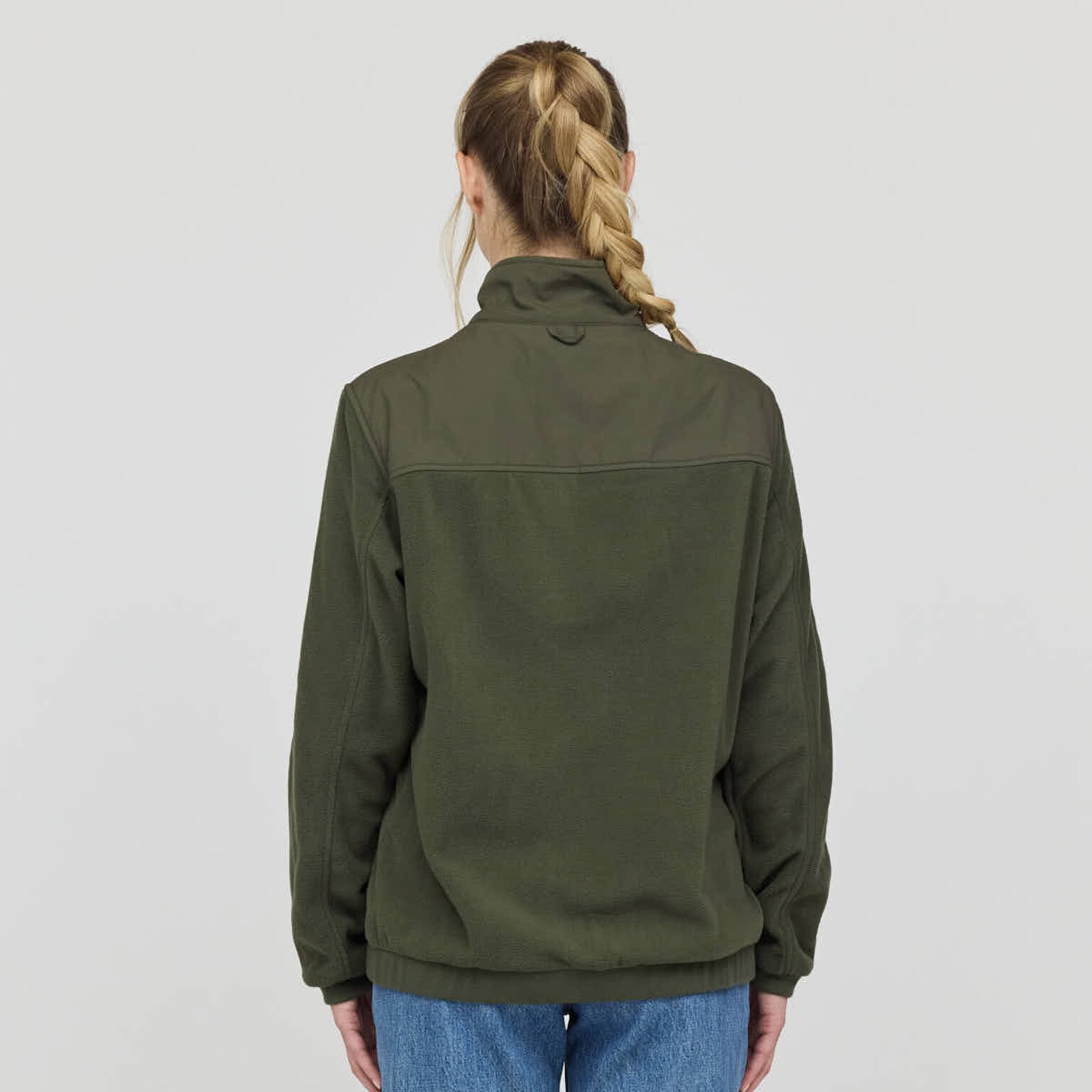 Light Fleece Jacket, Light Fleece Jacket Olive, Groen, Afbeelding 4 van 9