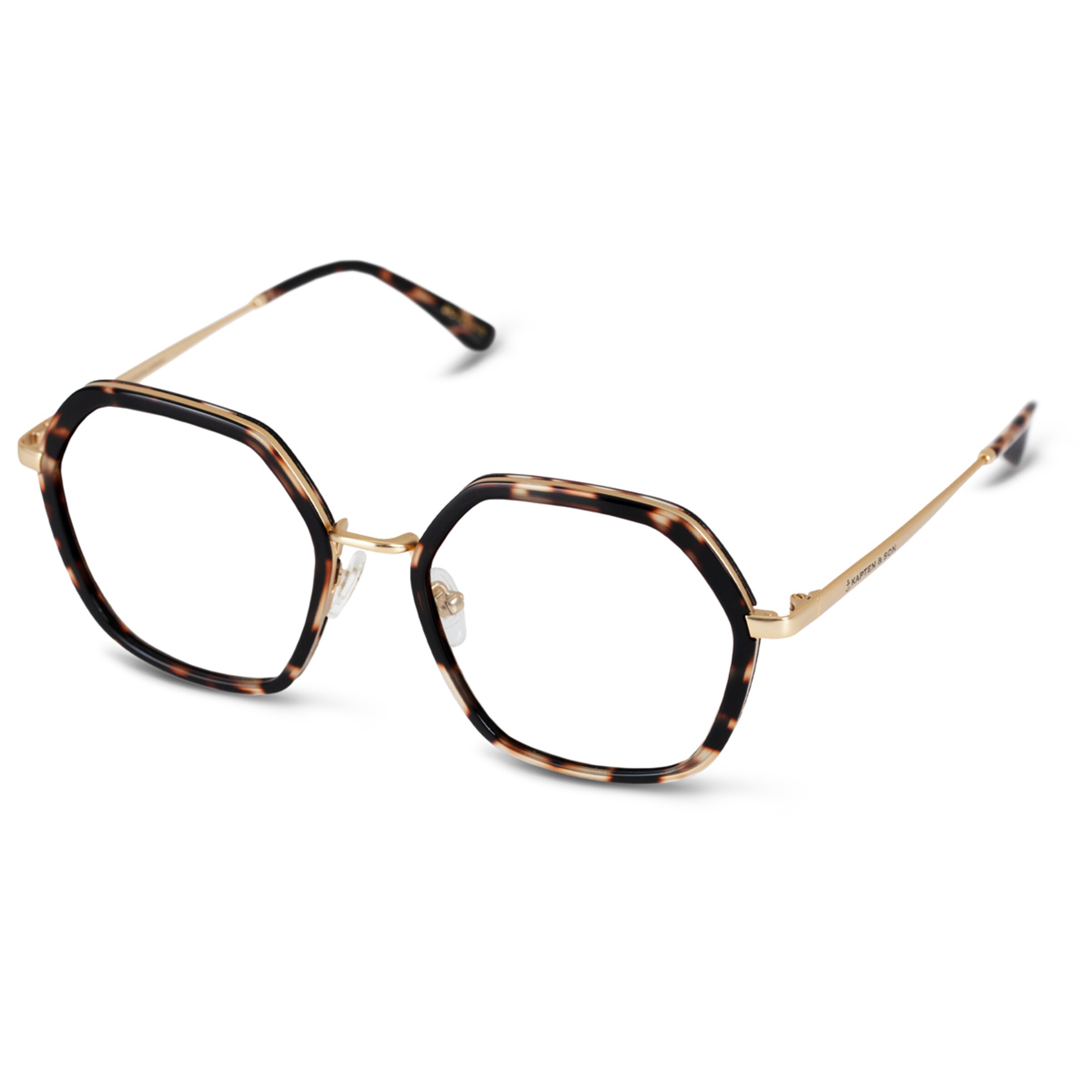 Kpten & Son Amsterdam Edge Umber Tortoise mit Sehstärke