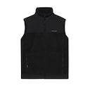Teddy Fleece Vest, Teddy Fleece Vest All Black, Negro