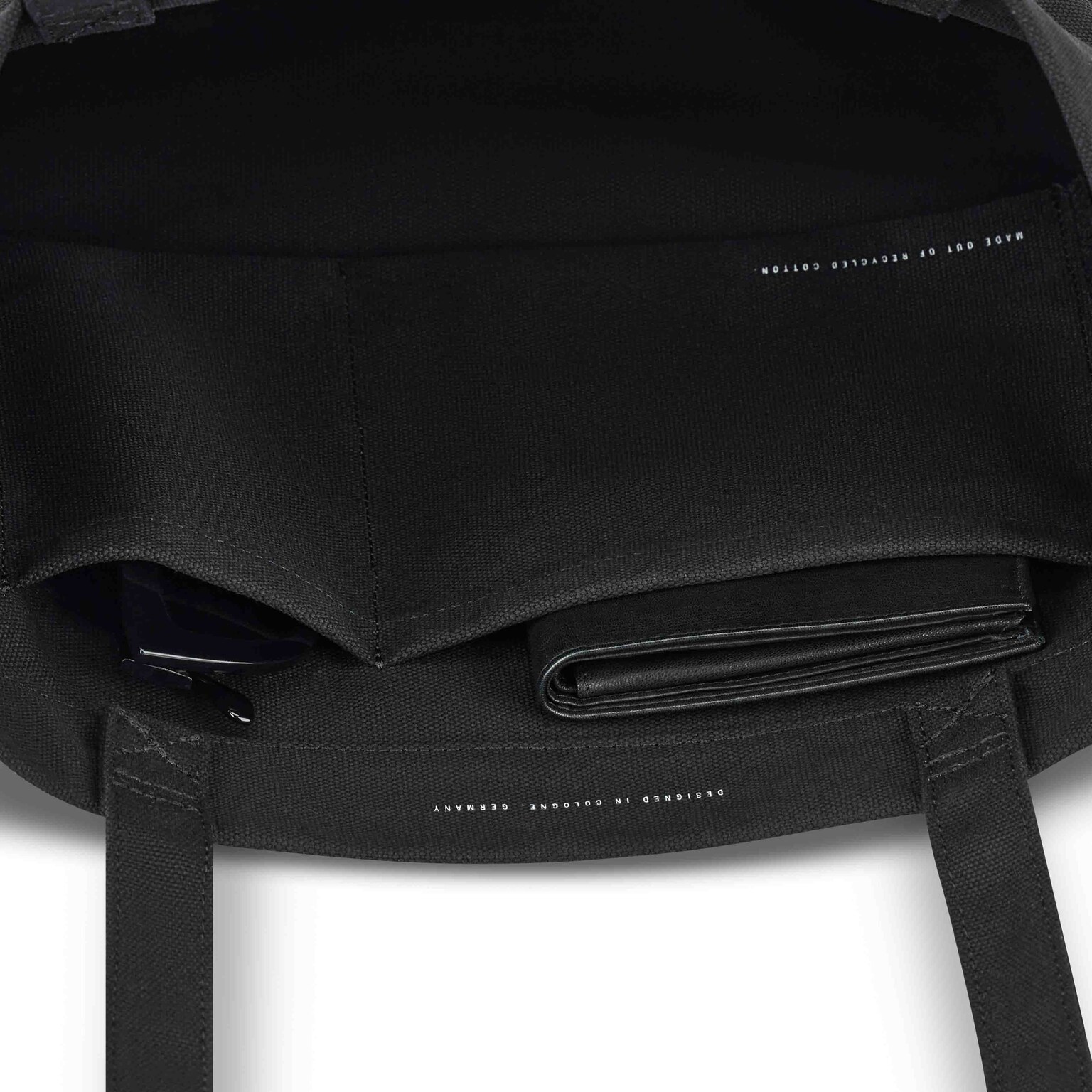 Shopper Bag, Shopper Bag All Black, Negro, Imagen 8 de 10