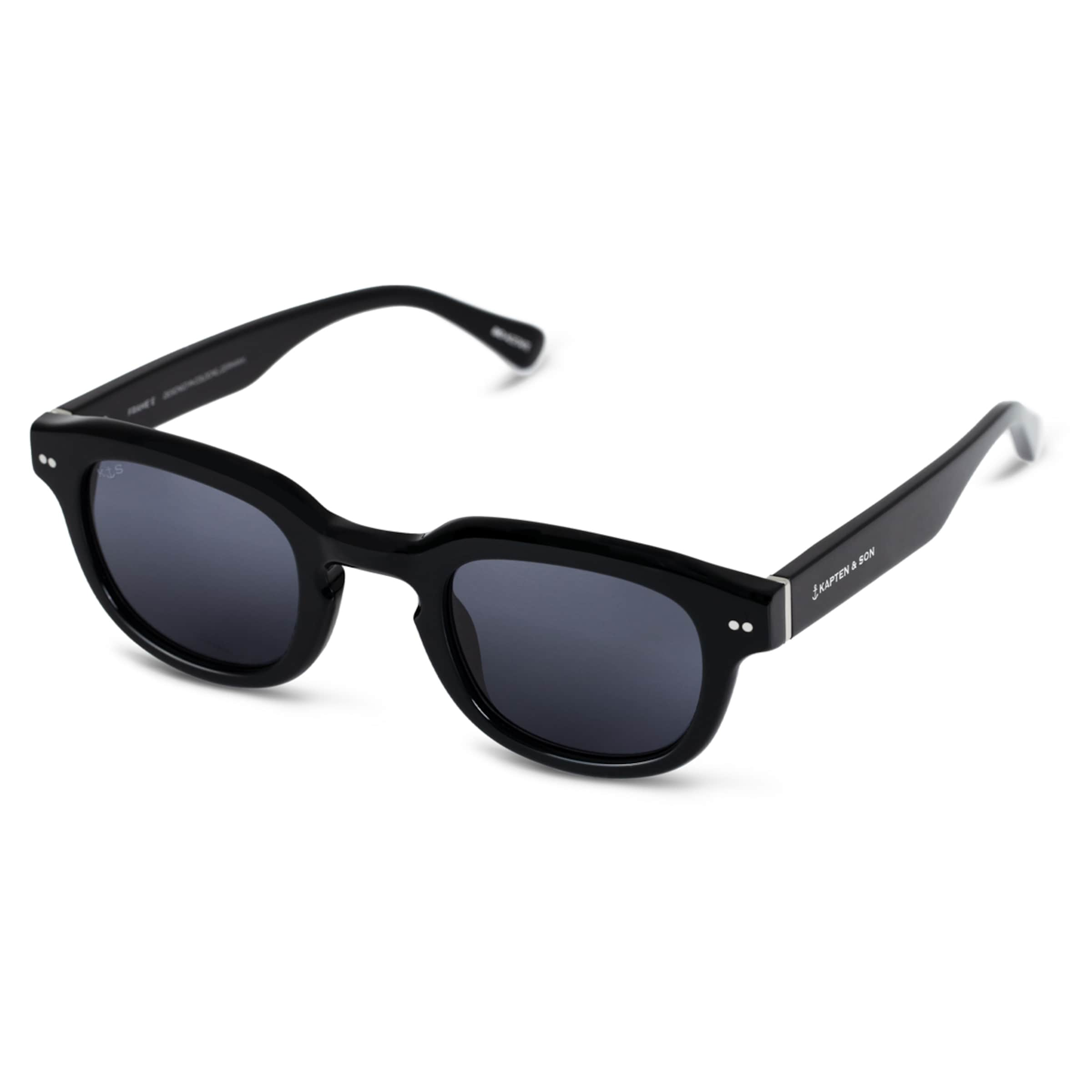 Softie Sunglasses | Black Bio-Acetate | Women | Mulberry