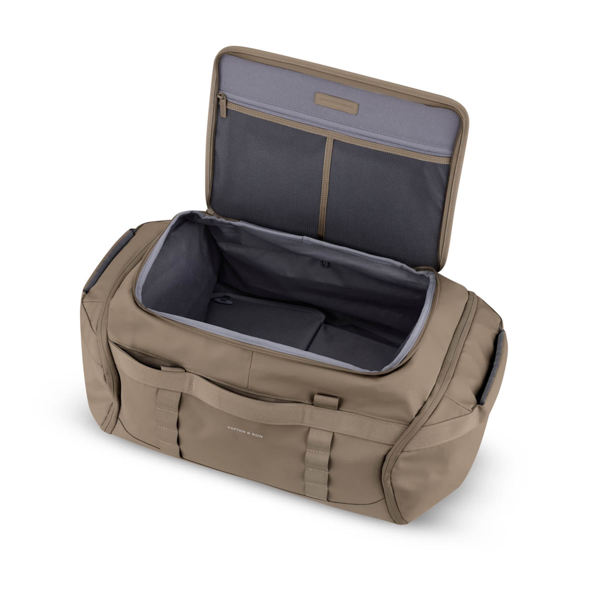 Lisbon Duffle Backpack Medium Walnut
