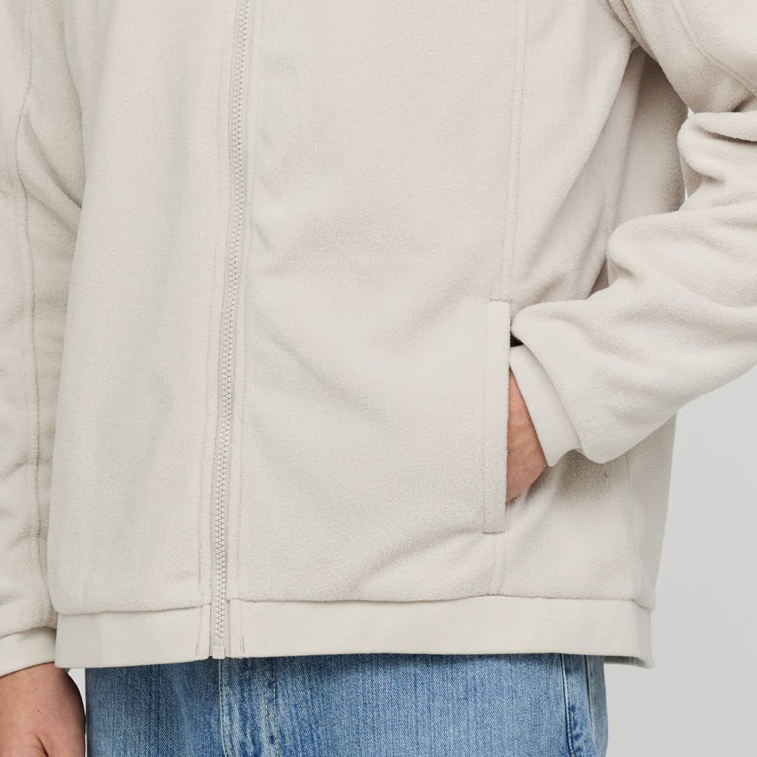 Light Fleece Jacket, Light Fleece Jacket Sandstone, Sandstone, Afbeelding 6 van 9