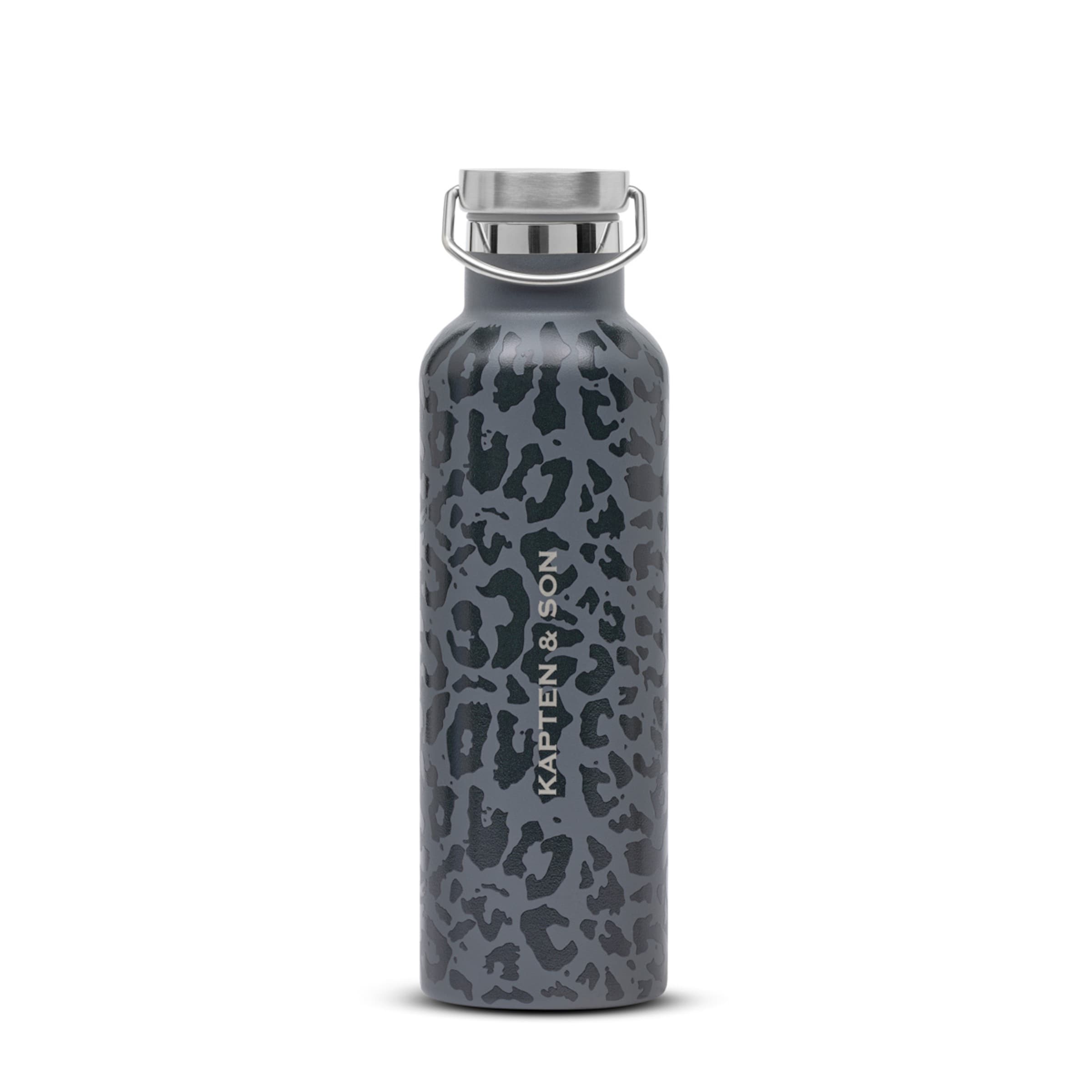 Water Bottle Leo Dark Grey