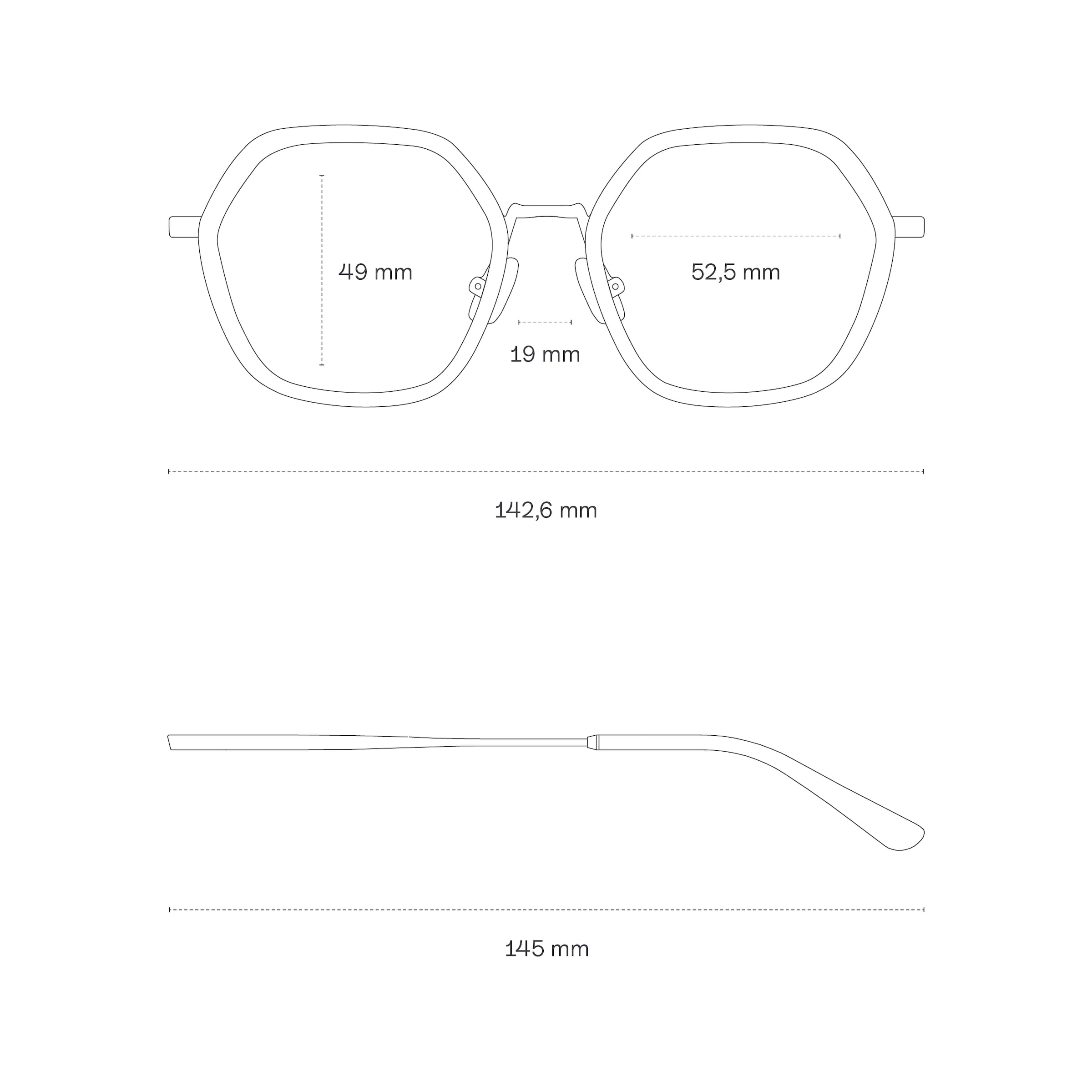 Amsterdam Edge Umber Tortoise Brown