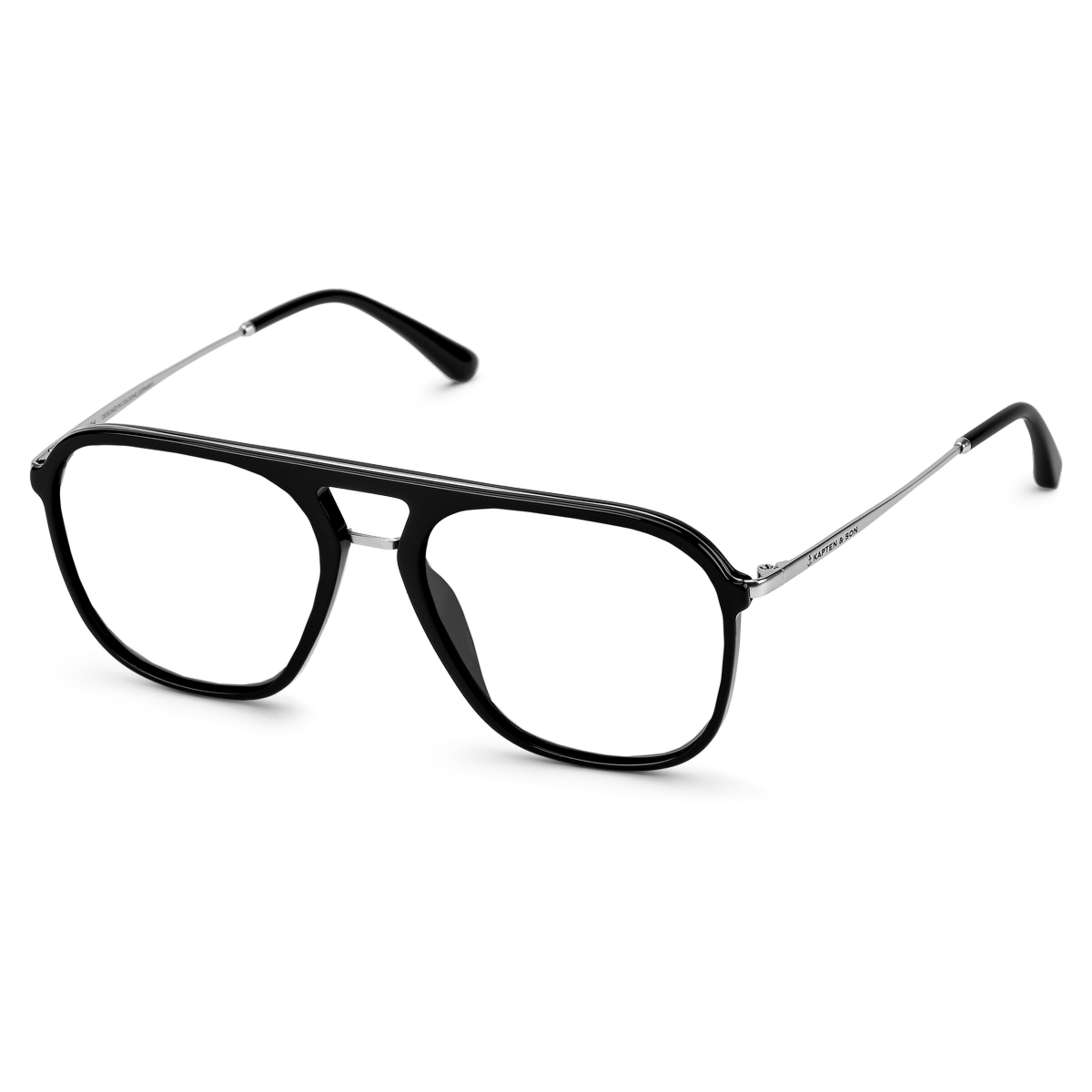 Kpten & Son Zurich Silver Black mit Sehstärke