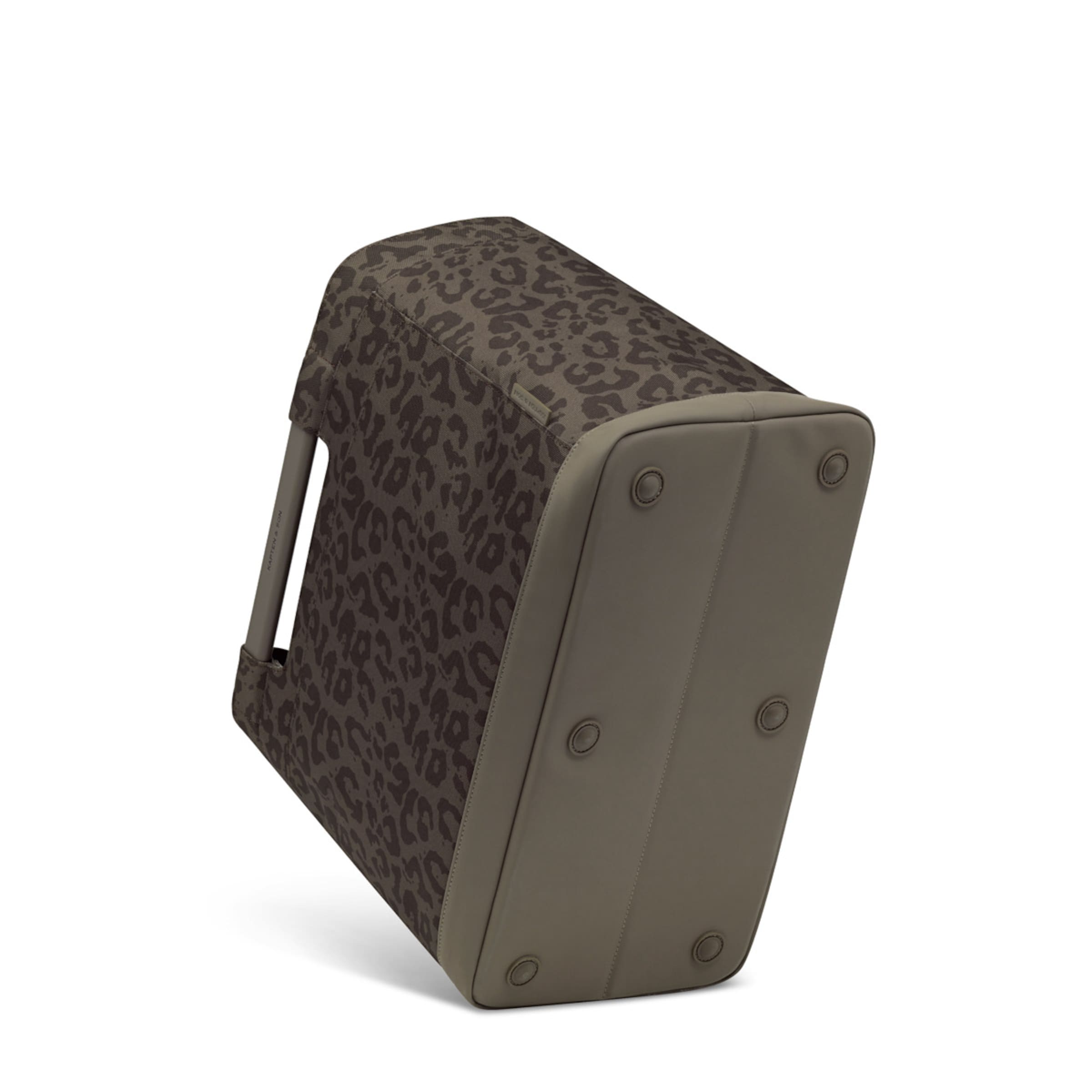 Vaasa Shopping Basket Leo Dark Brown