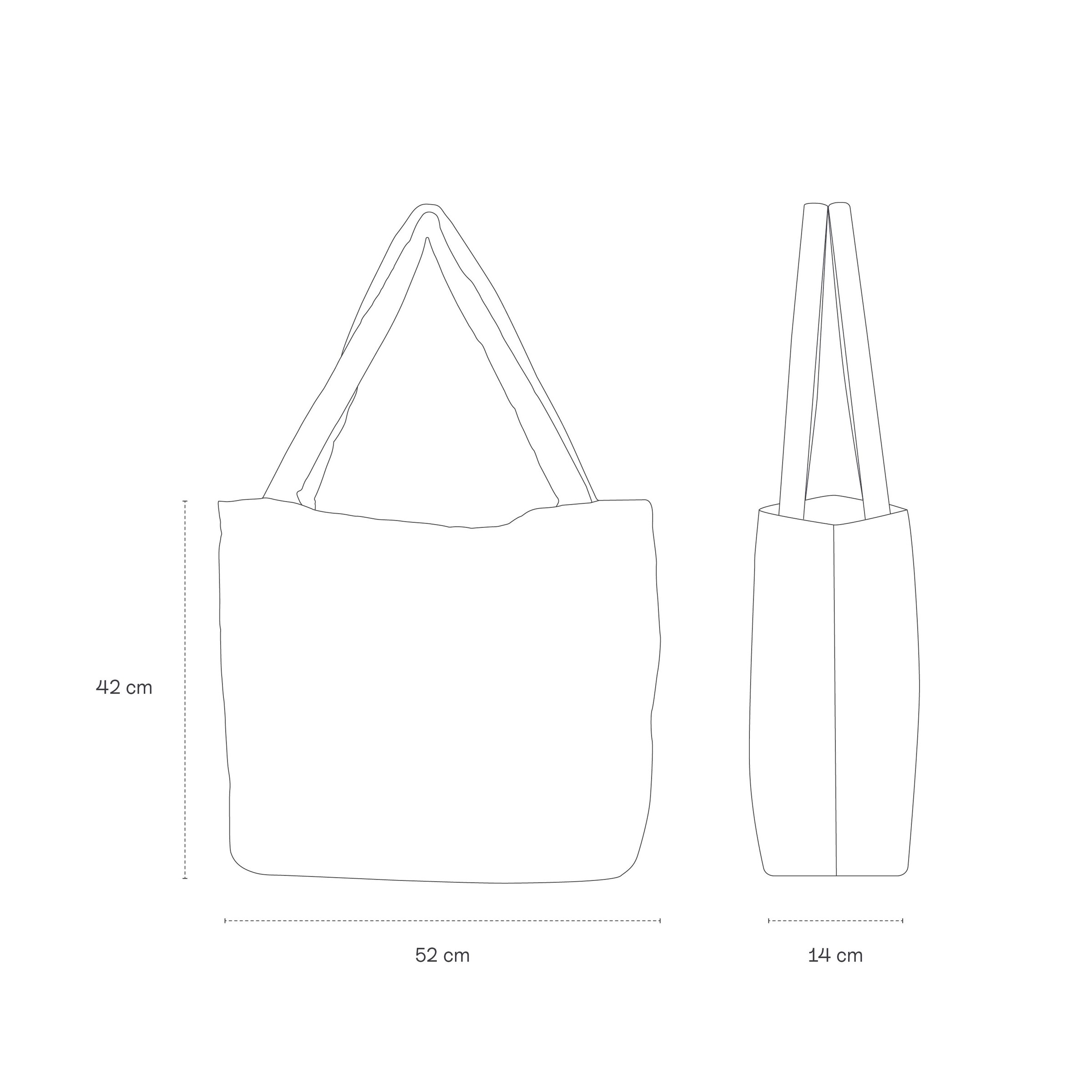 Norva 2in1 Shopper Black/Sand