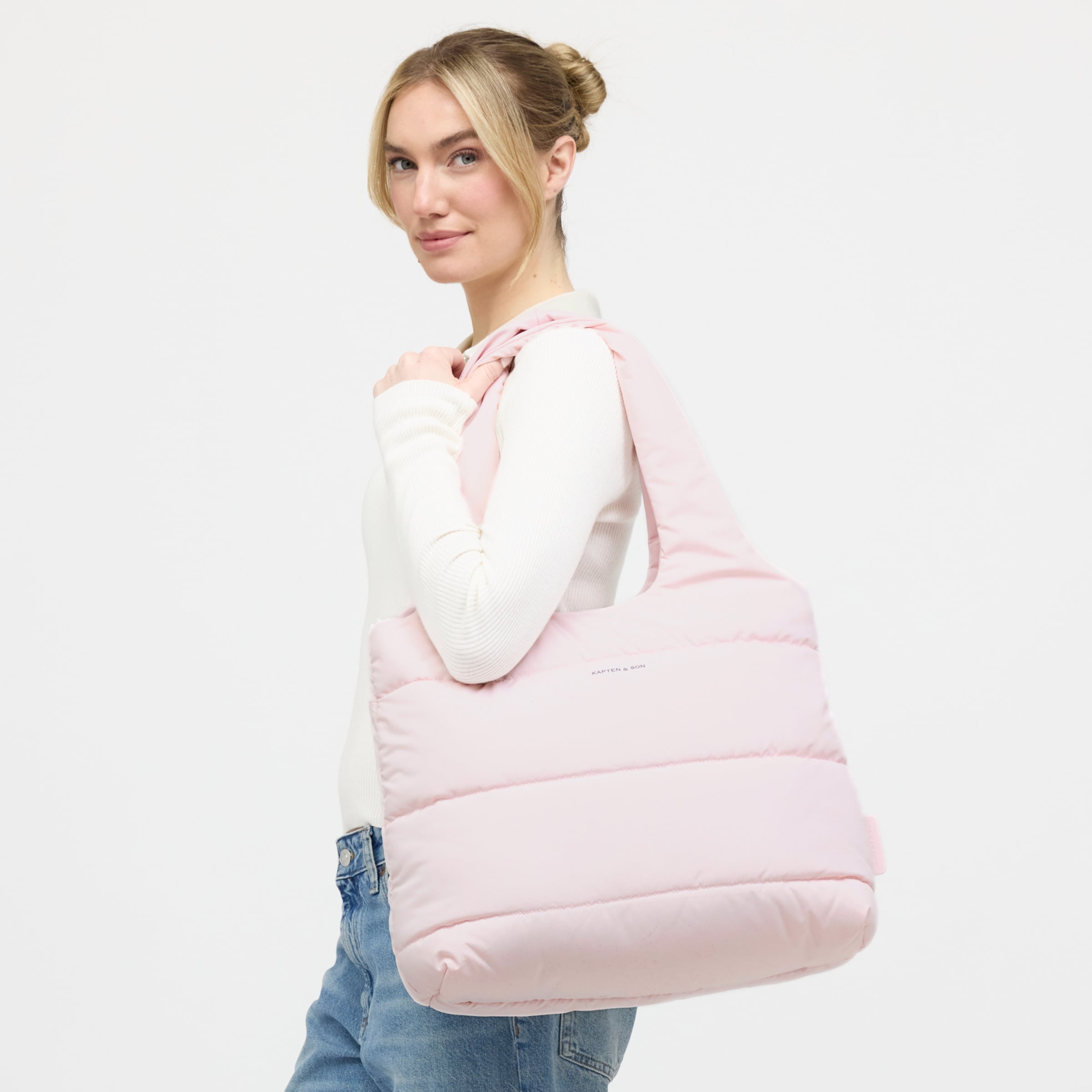 Skara Cloud Shopper Soft Pink