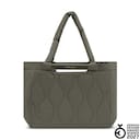 Unselected, Vaasa Shopping Basket, Vaasa Shopping Basket Quilted Khaki, Khaki