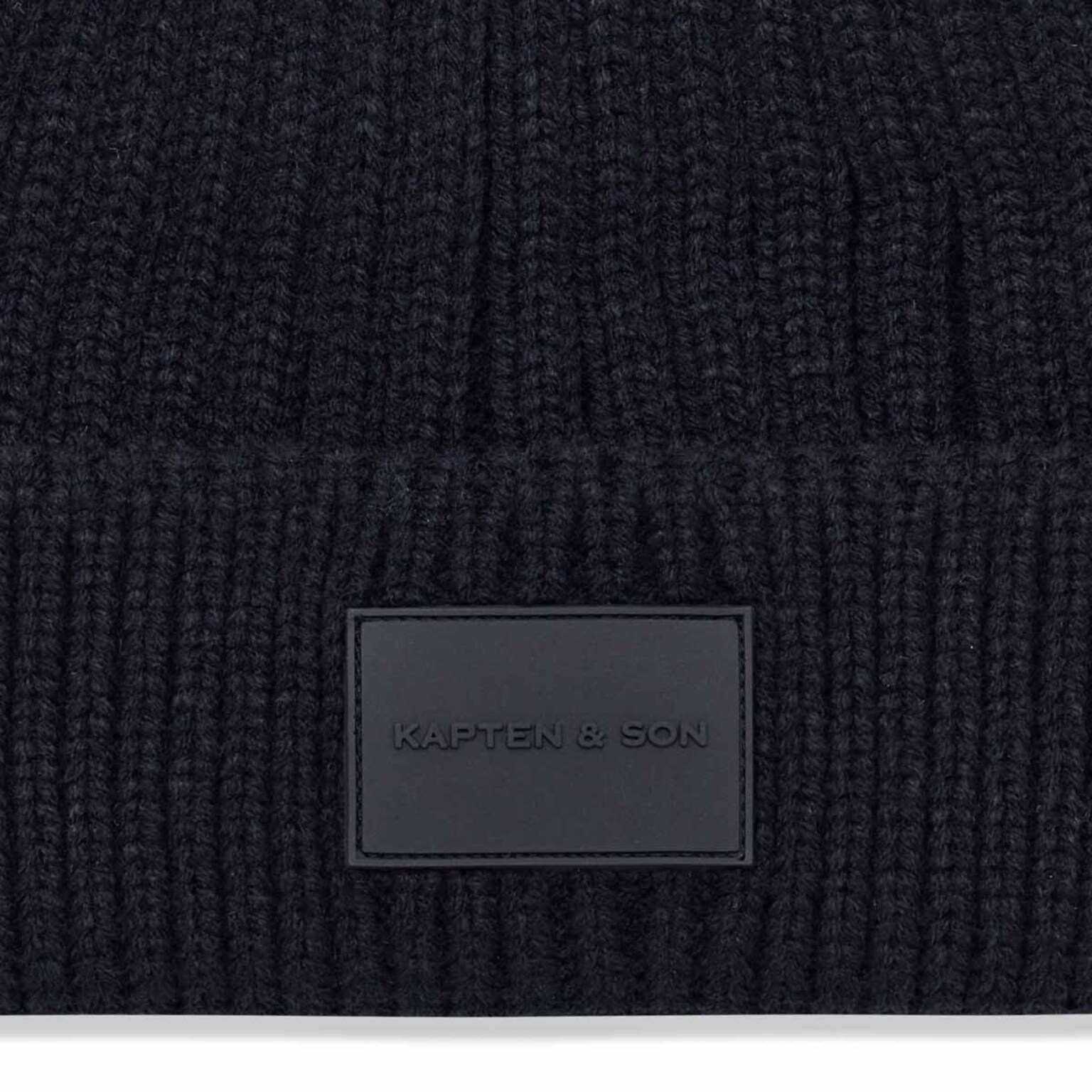 Beanie, Beanie All Black, Zwart, Afbeelding 4 van 4