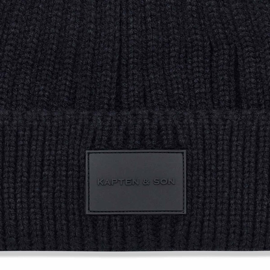 Beanie, Beanie All Black, Zwart, Afbeelding 4 van 4