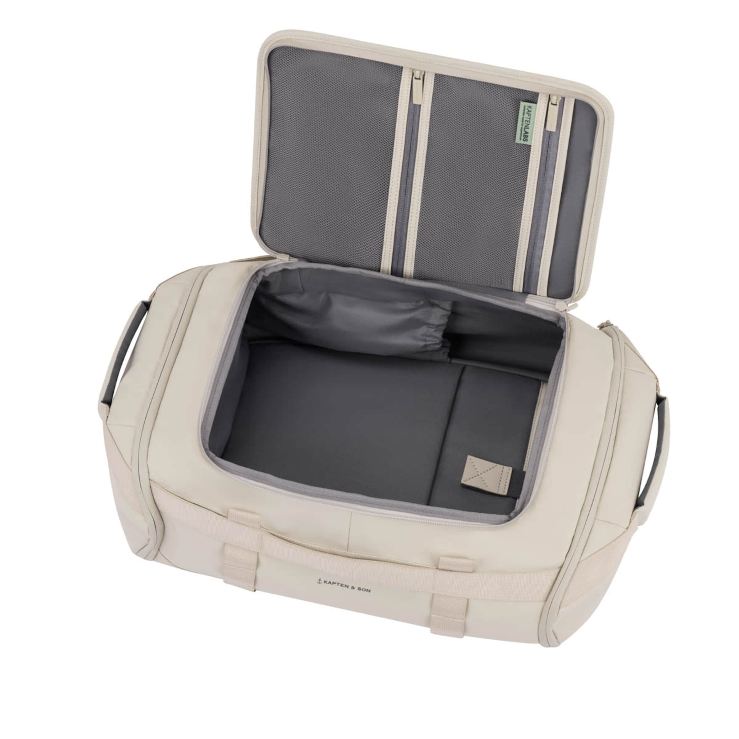 Lisbon Duffle Backpack Small Sandstone 