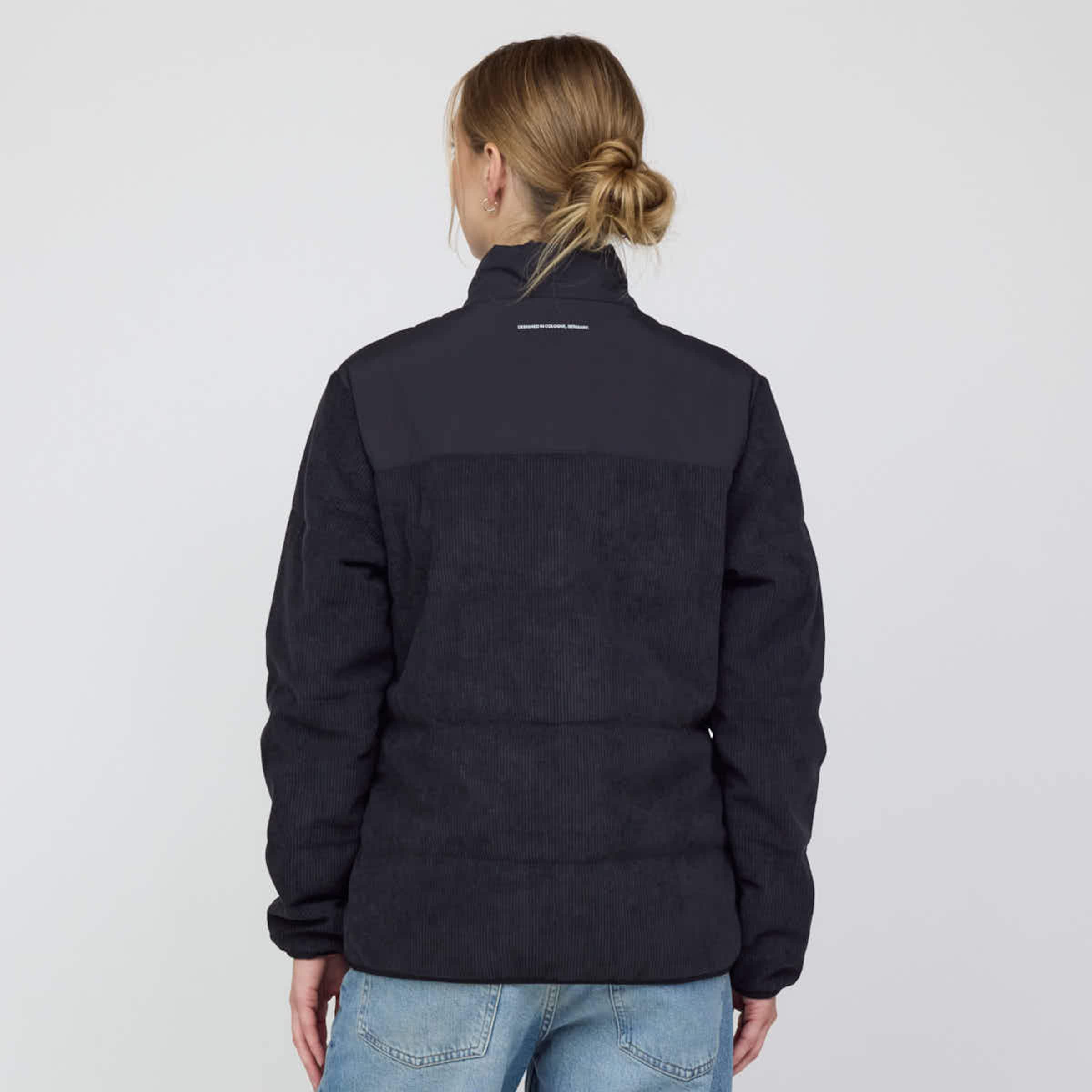 Puffer Jacket Cord All Black