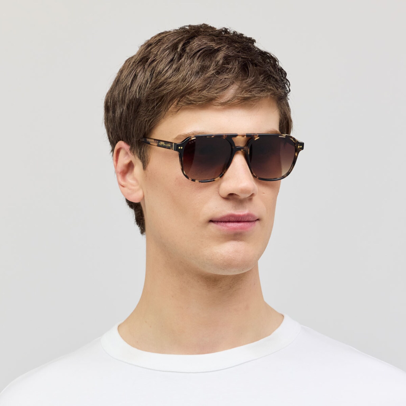 Zurich Oversize Small, Zurich Oversize Small Crystal Tortoise Brown, Crème, Afbeelding 3 van 6