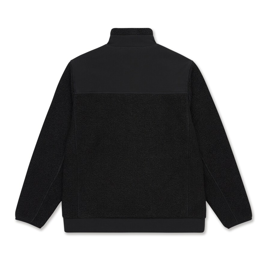 Teddy Fleece Jacket, Teddy Fleece Jacket Midnight Black, Zwart, Afbeelding 2 van 12