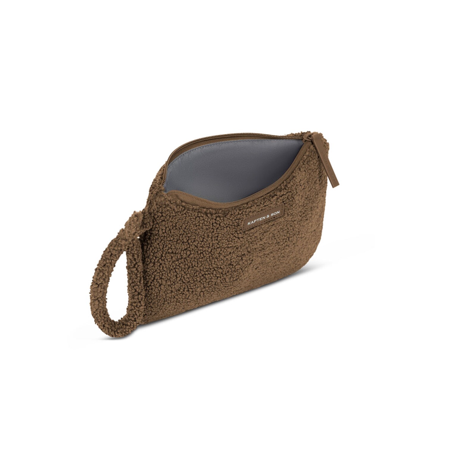 Essential Pouch, Essentials Pouch Fleece Mocha Brown Mocha Brown, Bild 2 von 5