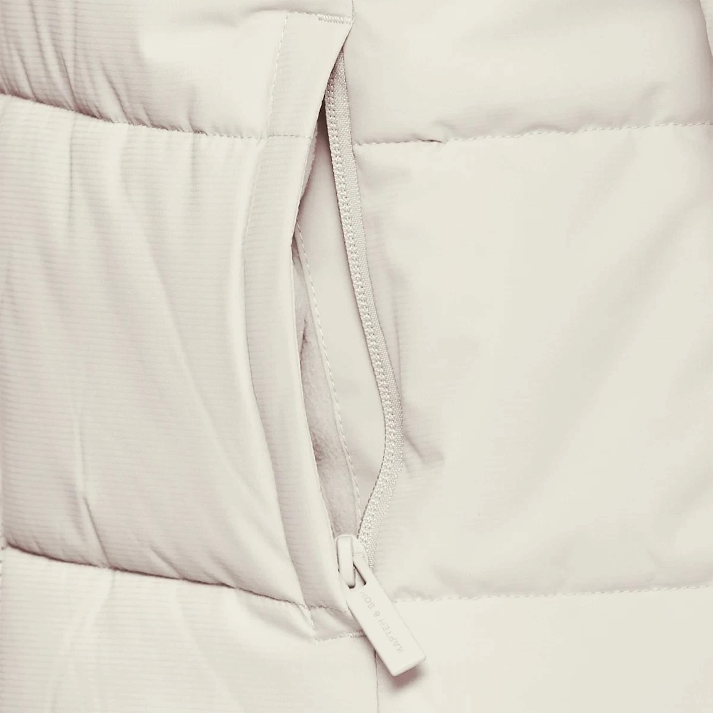 Short Winter Puffer Jacket Sandstone