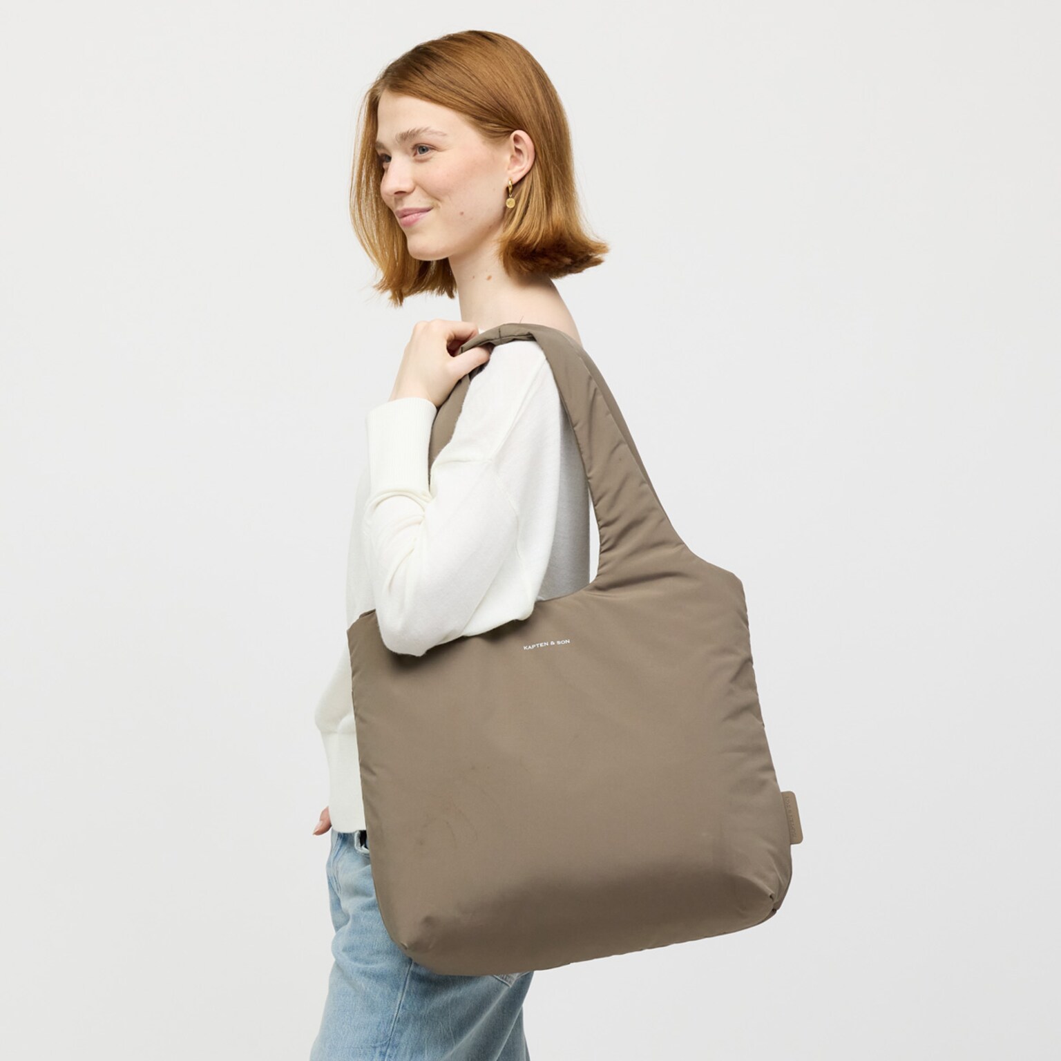 Skara Cloud Shopper, Skara Cloud Shopper Walnut, Walnut, Afbeelding 2 van 11