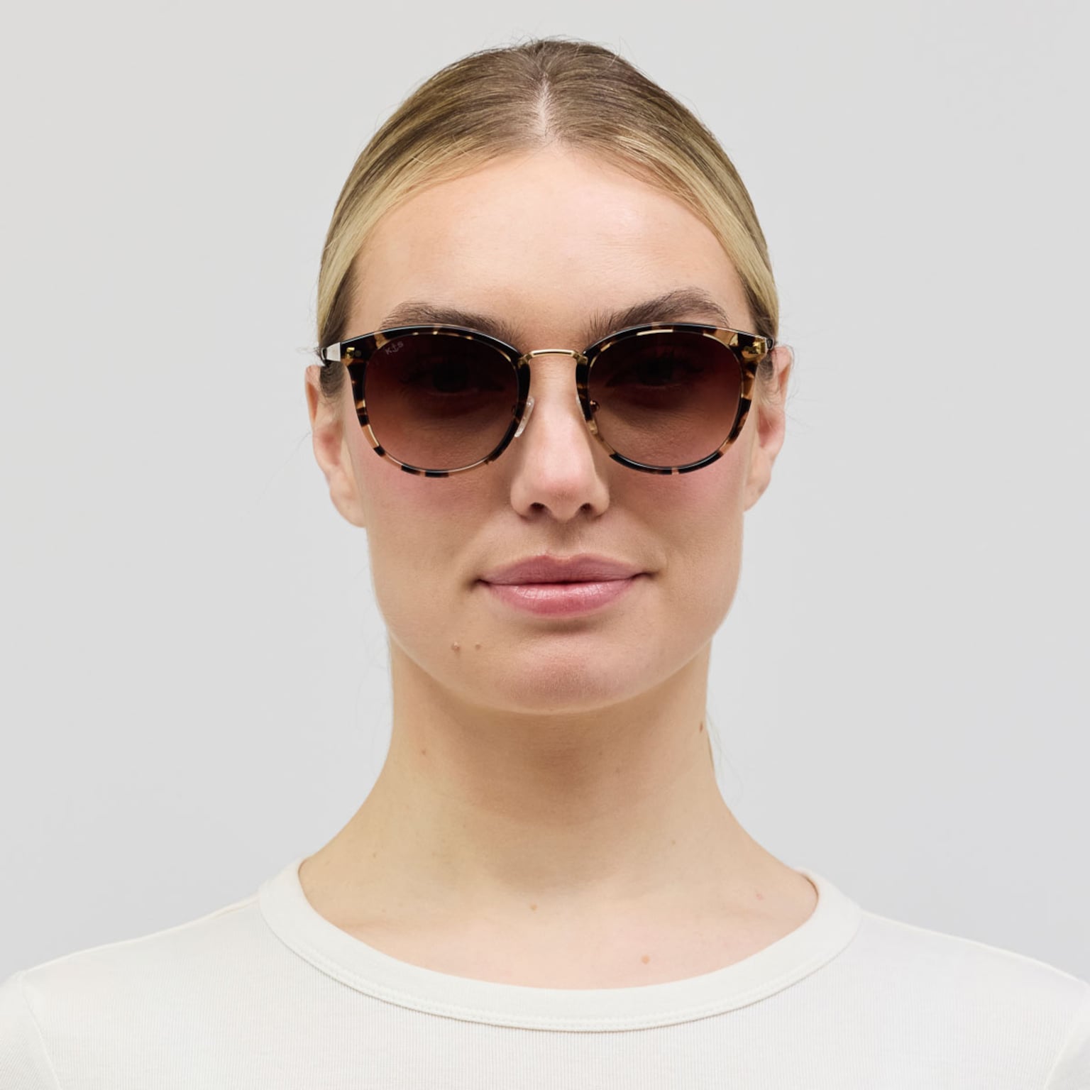 Prague, Prague Crystal Tortoise Brown, Crème, Afbeelding 3 van 6